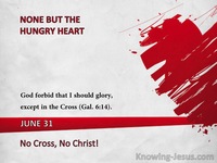 No Cross, No Christ!
